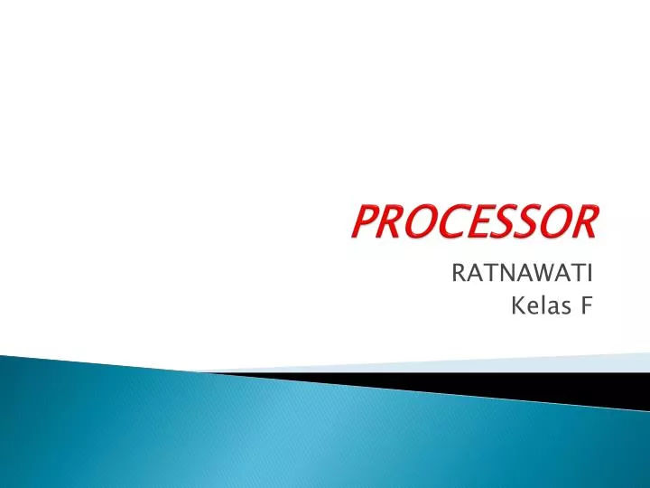 processor