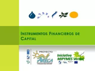 instrumentos financieros de capital