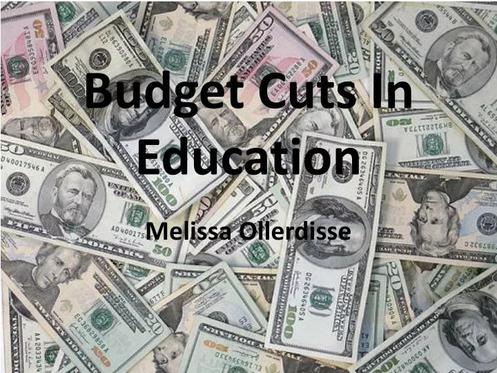 budget cuts i n education