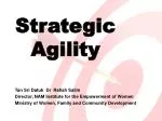 Strategic Agility - slide 1