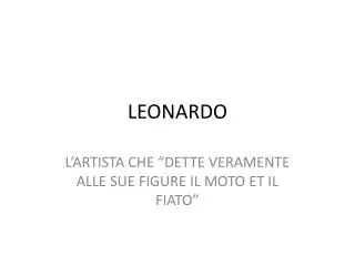 leonardo