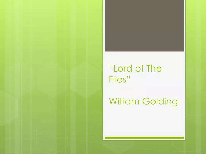 lord of the flies william golding