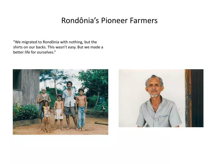 rond nia s pioneer farmers