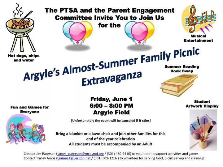 argyle s almost summer family picnic extravaganza
