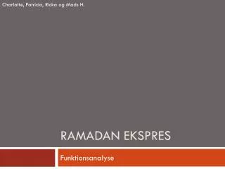 Ramadan Ekspres