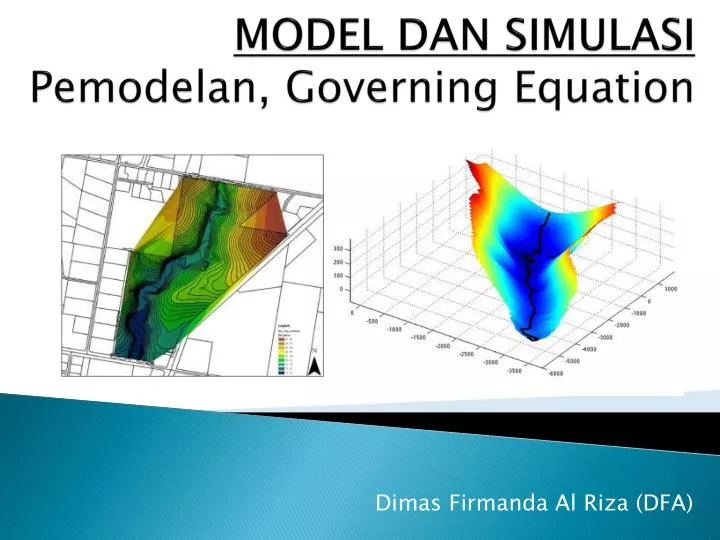 model dan simulasi pemodelan governing equation
