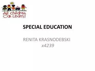 SPECIAL EDUCATION