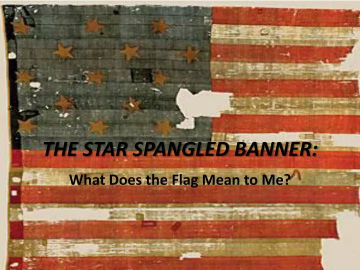 the star spangled banner