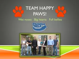 Team Happy Paws!