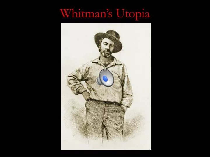 whitman s utopia