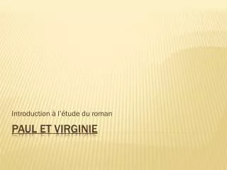 introduction l tude du roman