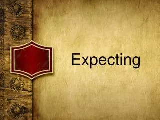 Expecting