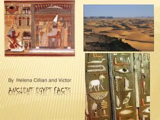 Ancient Egypt facts