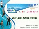 Employee Onboarding - slide 1