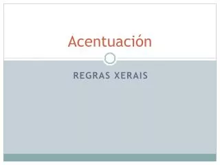 acentuaci n