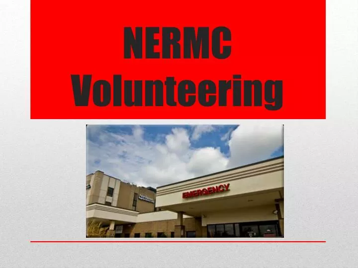 nermc volunteering