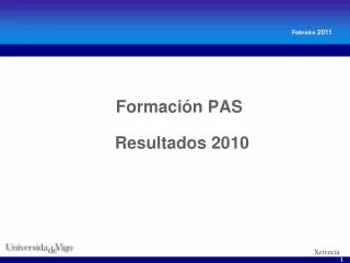 formaci n pas resultados 2010