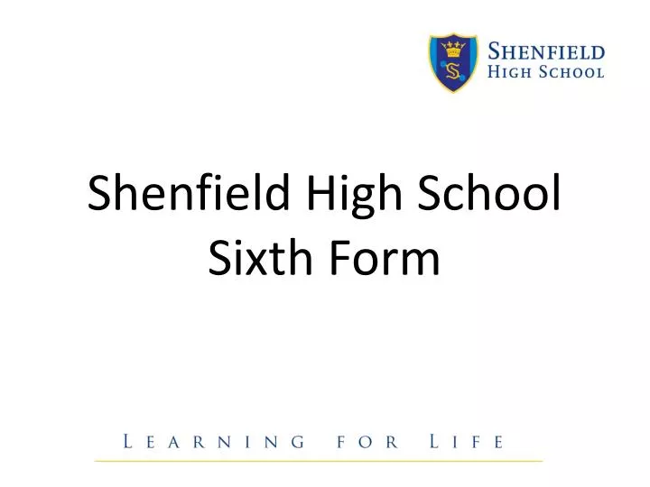 shenfield high school sixth form
