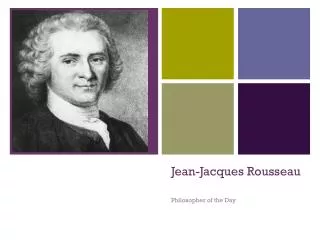 jean jacques rousseau