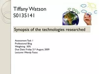 Tiffany Watson S0135141