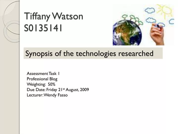 tiffany watson s0135141