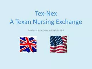 Tex- Nex A Texan Nursing Exchange