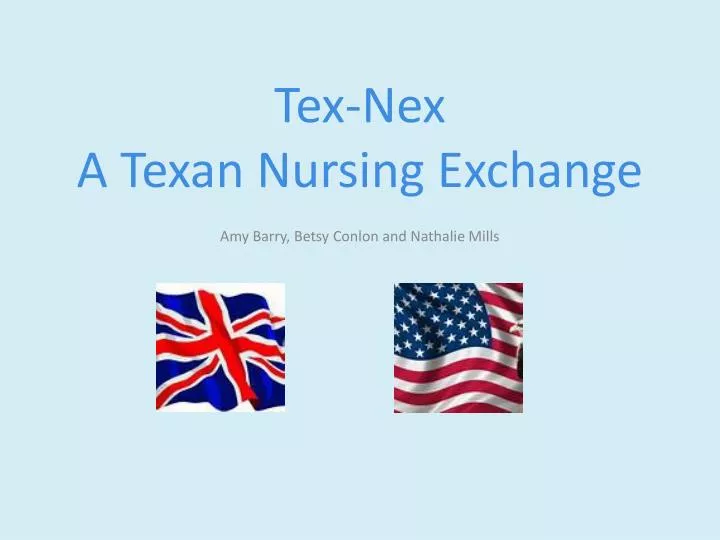 tex nex a texan nursing exchange