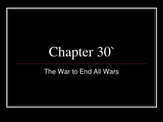 Chapter 30`