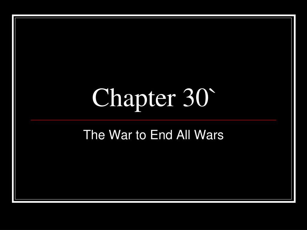 PPT - Chapter 30` PowerPoint Presentation, free download - ID:2358919