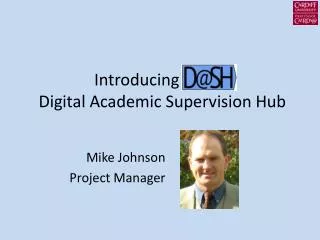 Mike Johnson Project Manager