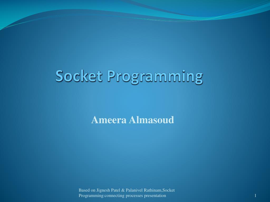 PPT - Socket Programming PowerPoint Presentation, free download - ID ...