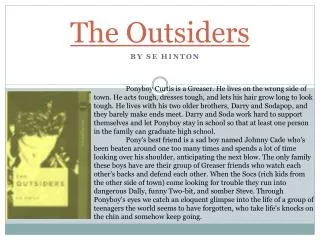 the outsiders