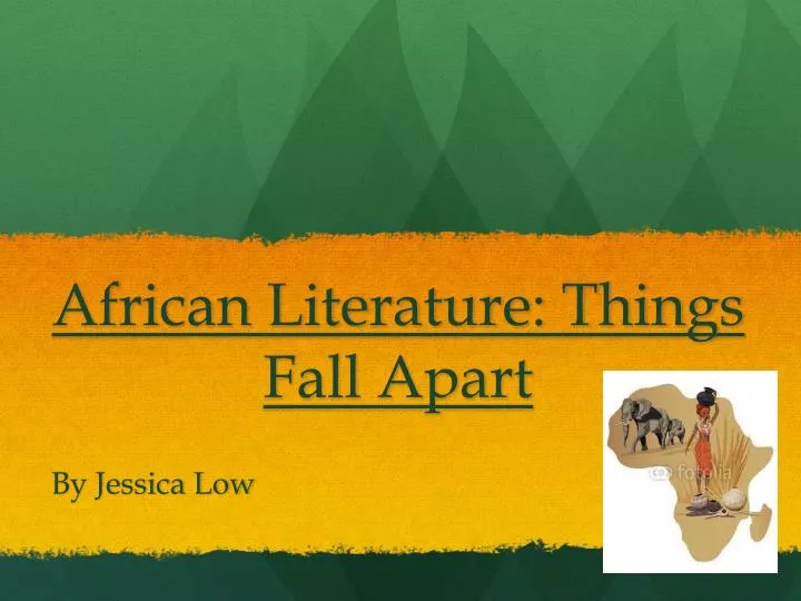 african literature things fall apart