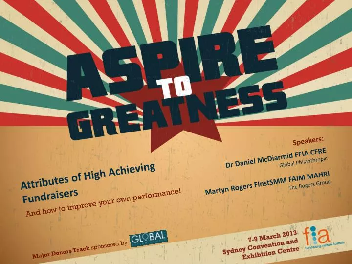attributes of high achieving fundraisers