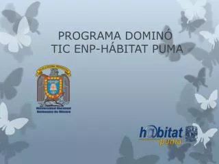 programa domin tic enp h bitat puma