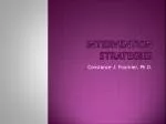 Intervention strategies - slide 1