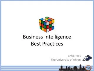 Business Intelligence Best Practices