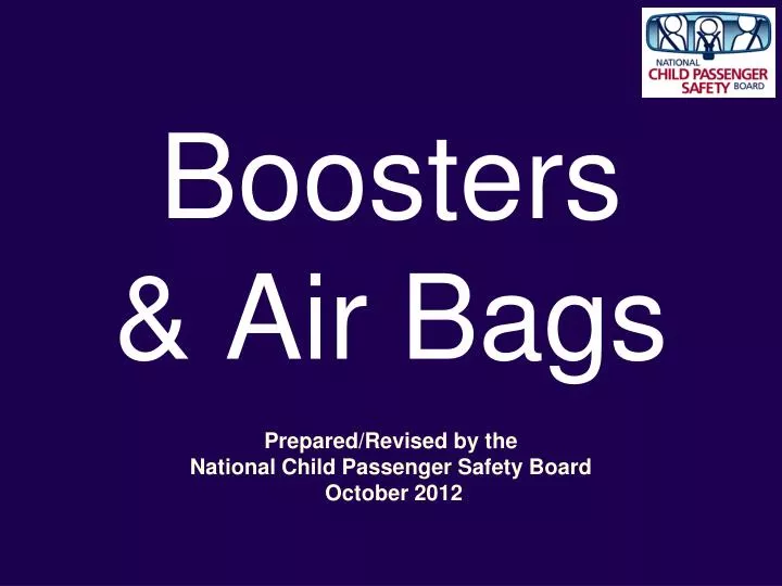 boosters air bags