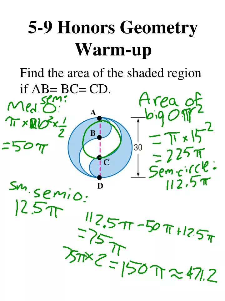 5 9 honors geometry warm up