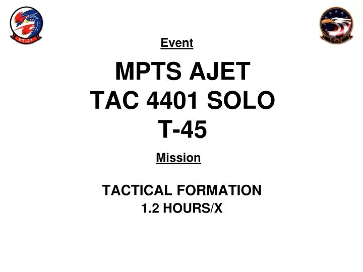 mpts ajet tac 4401 solo t 45
