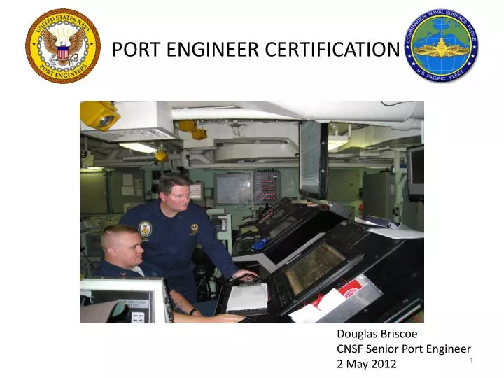 port engineer certification