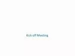 Effective Kick-Off Meeting: Defining Project Goals and Training Objectives - slide 1