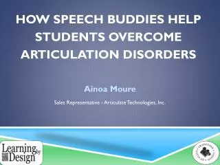 How Speech Buddies Help Students Overcome Articulation Disorders