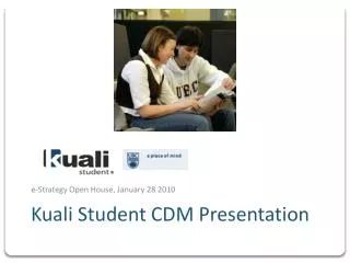 Kuali Student CDM Presentation