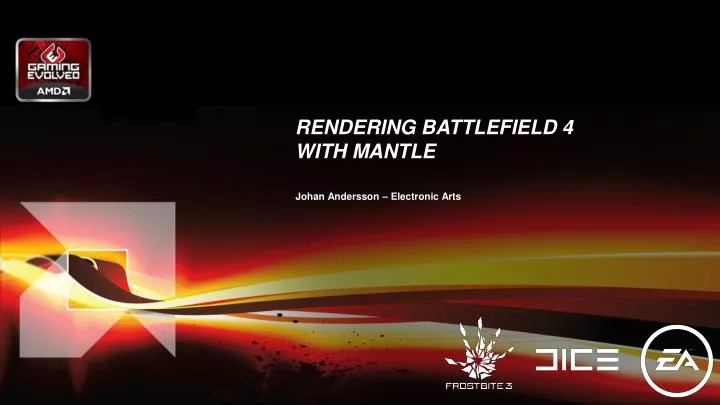 rendering battlefield 4 with mantle