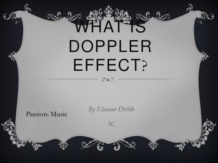 what is doppler effect