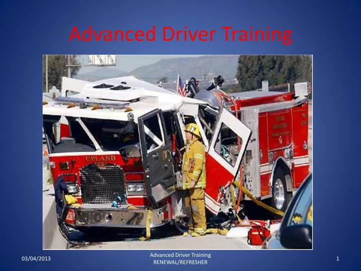 advanced driver training