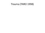 Trauma (TARO 1998) - slide 1