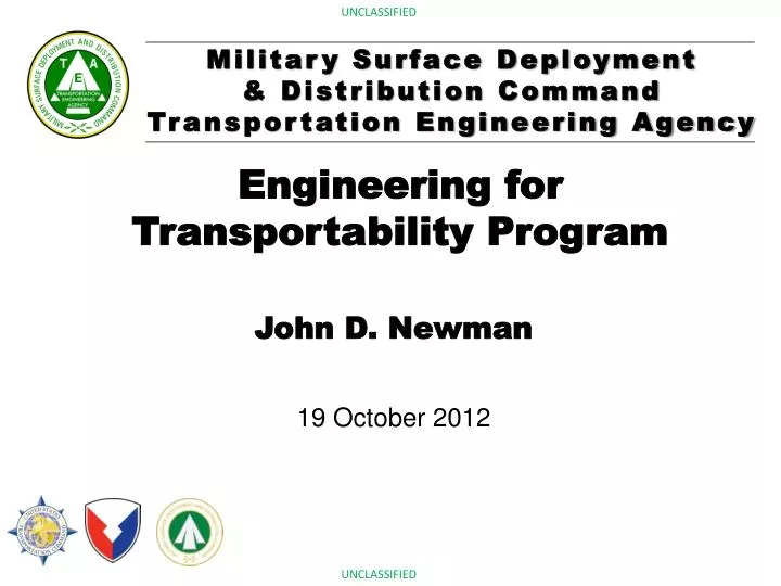 engineering for transportability program