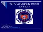 Understanding Proposed Reductions in Service Connection Evaluations: June 2013 Training Overview - slide 1